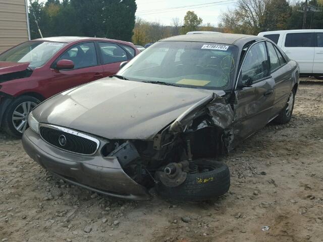 2G4WS52J141279701 - 2004 BUICK CENTURY CU BROWN photo 2