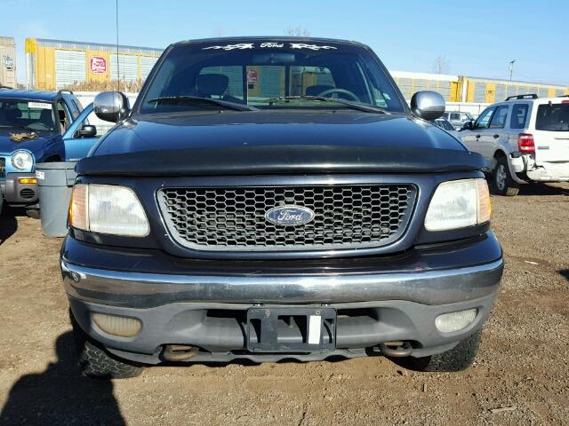 1FTRX18W41NA68906 - 2001 FORD F150 BLUE photo 9