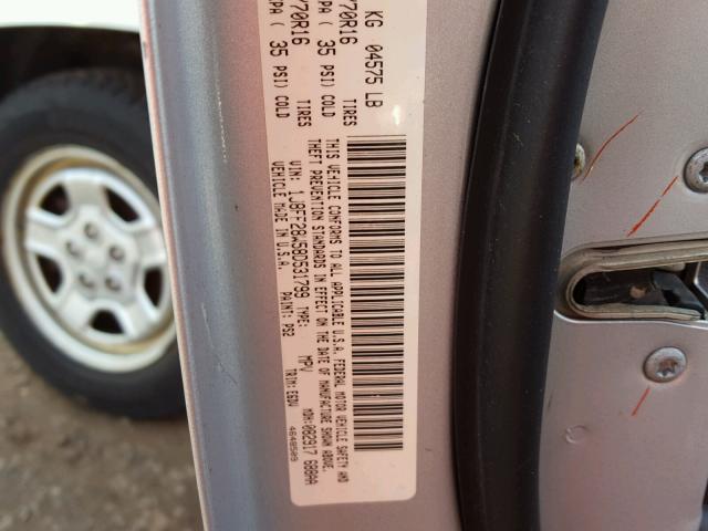 1J8FF28W58D531799 - 2008 JEEP PATRIOT SP GRAY photo 10