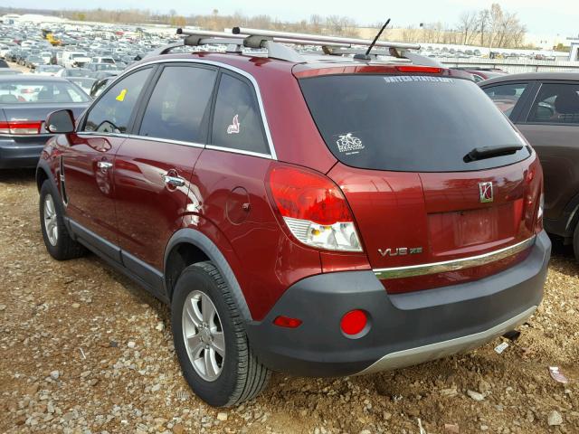 3GSCL33P88S692161 - 2008 SATURN VUE XE RED photo 3