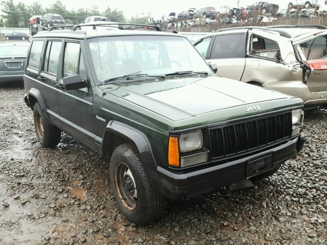 1J4FJ28S6SL504430 - 1995 JEEP CHEROKEE S GREEN photo 1