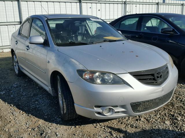 JM1BK323941119502 - 2004 MAZDA 3 S SILVER photo 1