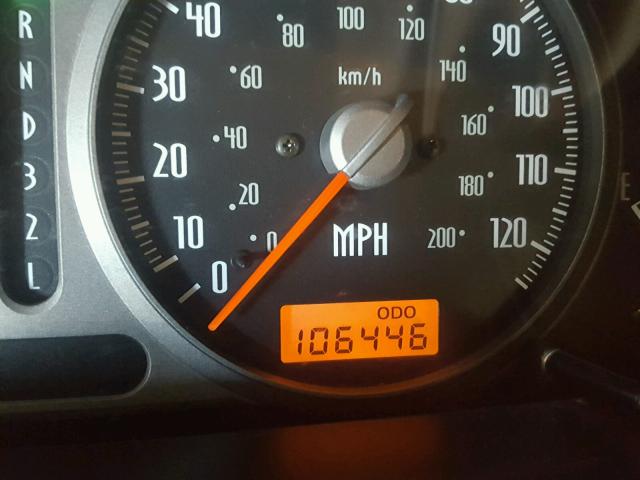 4S2CE58XX24610811 - 2002 ISUZU AXIOM XS Qızıl foto 8