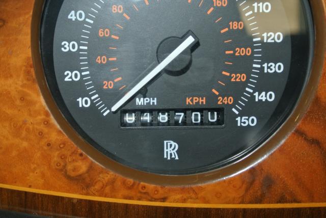 SCAZC03C4SCX50109 - 1995 ROLLS-ROYCE CORNICHE S BLACK photo 8