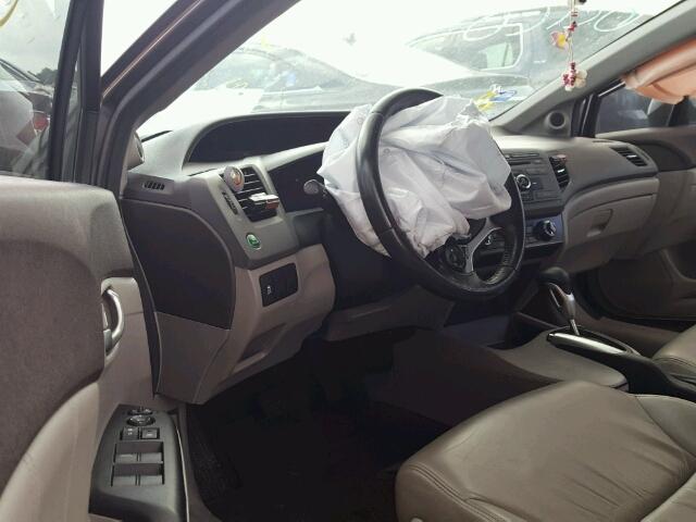 2HGFB2F96CH540699 - 2012 HONDA CIVIC EXL 灰色 照片 9