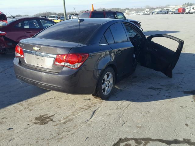 1G1PC5SB3F7164871 - 2015 CHEVROLET CRUZE LT GRAY photo 4