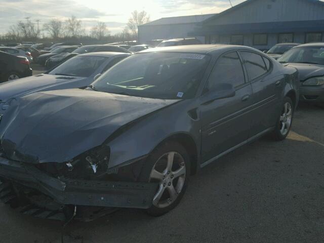 2G2WC58C571206317 - 2007 PONTIAC GRAND PRIX GRAY photo 2