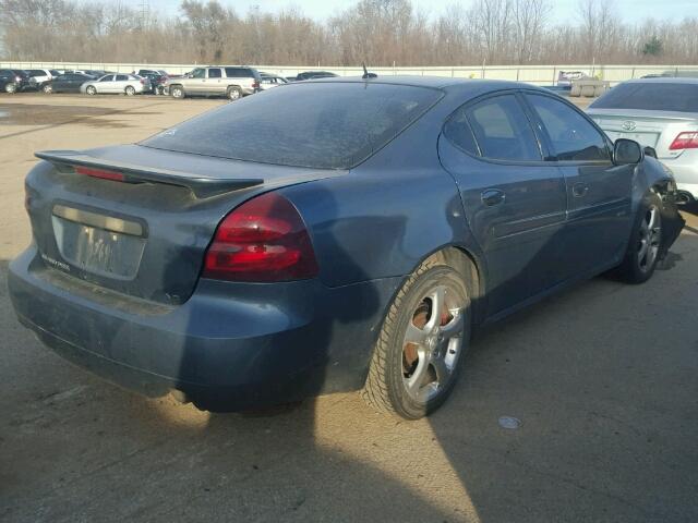 2G2WC58C571206317 - 2007 PONTIAC GRAND PRIX GRAY photo 4