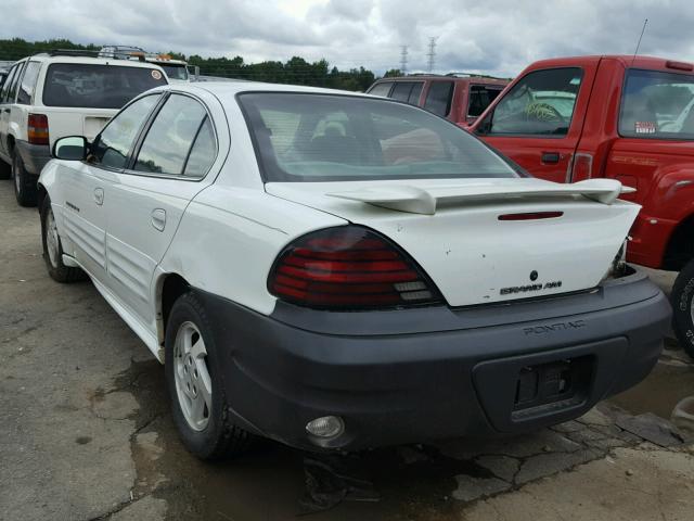 1G2NF52E6YC527470 - 2000 PONTIAC GRAND AM S WHITE photo 3