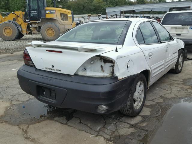 1G2NF52E6YC527470 - 2000 PONTIAC GRAND AM S WHITE photo 4