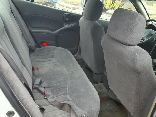 1G2NF52E6YC527470 - 2000 PONTIAC GRAND AM S WHITE photo 6