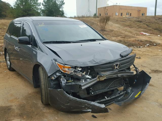 5FNRL5H97DB018453 - 2013 HONDA ODYSSEY TO GRAY photo 1