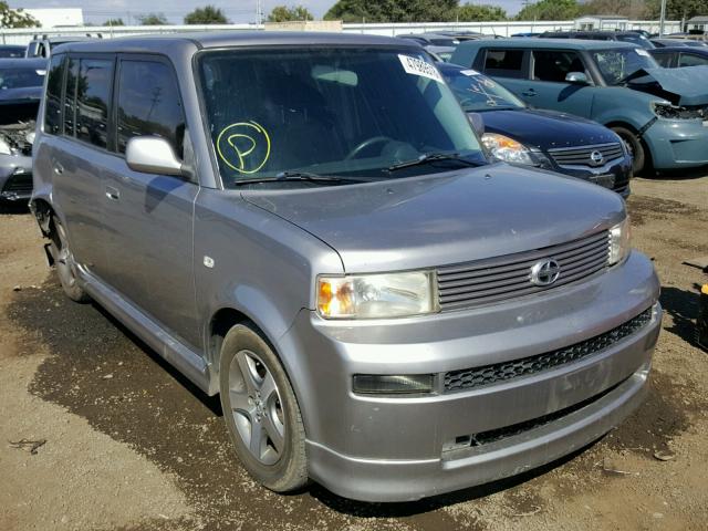 JTLKT324554001621 - 2005 TOYOTA SCION XB Gris foto 1