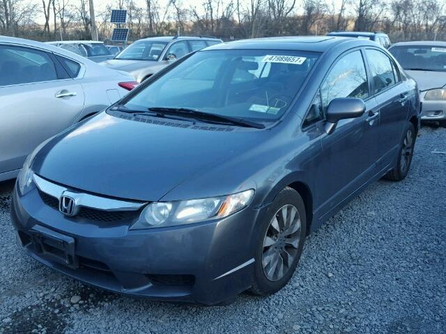 2HGFA168X9H305462 - 2009 HONDA CIVIC EX Boz foto 2