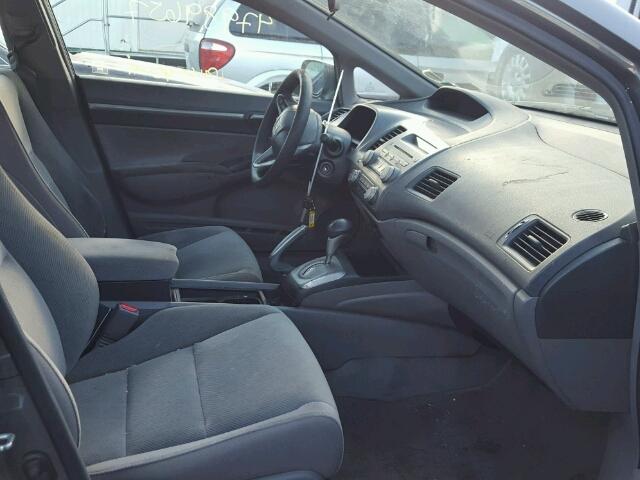 2HGFA168X9H305462 - 2009 HONDA CIVIC EX Boz foto 5