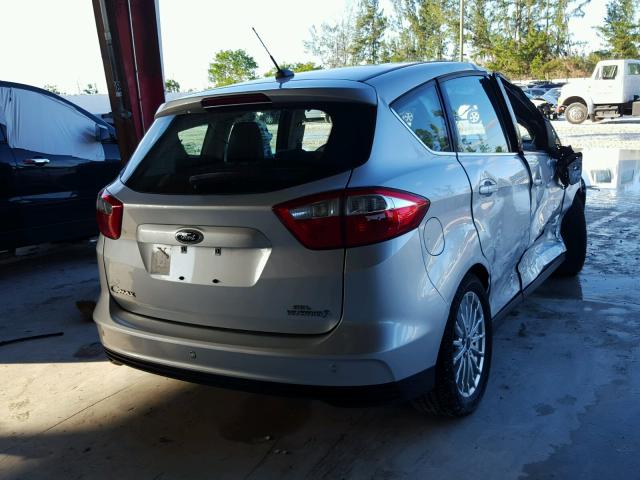 1FADP5BU8DL540412 - 2013 FORD C-MAX SEL SILVER photo 4