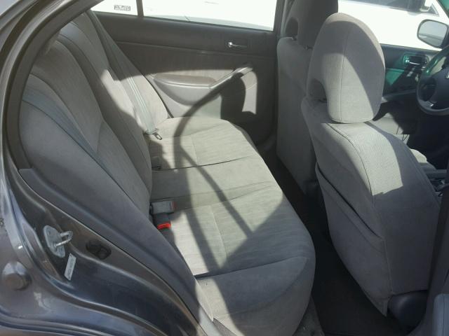 2HGES26744H507793 - 2004 HONDA CIVIC EX GRAY photo 6