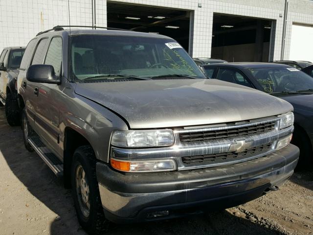 1GNEK13T01J148020 - 2001 CHEVROLET TAHOE K150 TAN photo 1