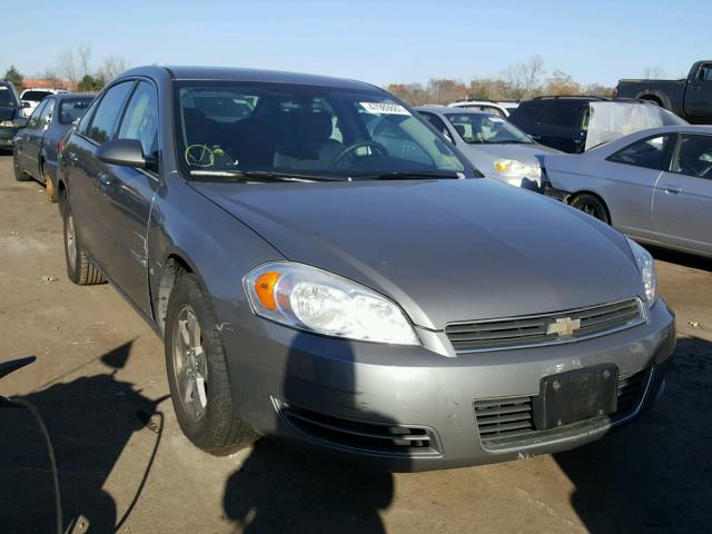 2G1WT58K279219930 - 2007 CHEVROLET IMPALA LT GRAY photo 1