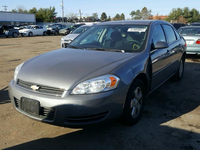 2G1WT58K279219930 - 2007 CHEVROLET IMPALA LT GRAY photo 2