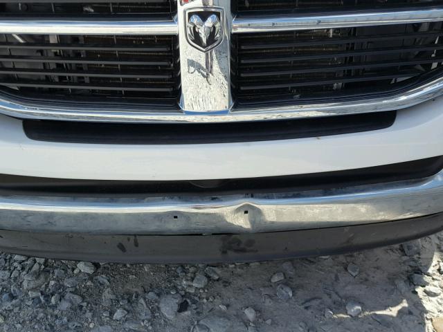 3D7KR28A67G839329 - 2007 DODGE RAM 2500 S WHITE photo 9