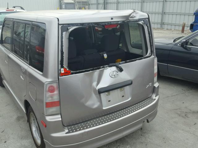 JTLKT334064030945 - 2006 TOYOTA SCION XB Күміс фото 9