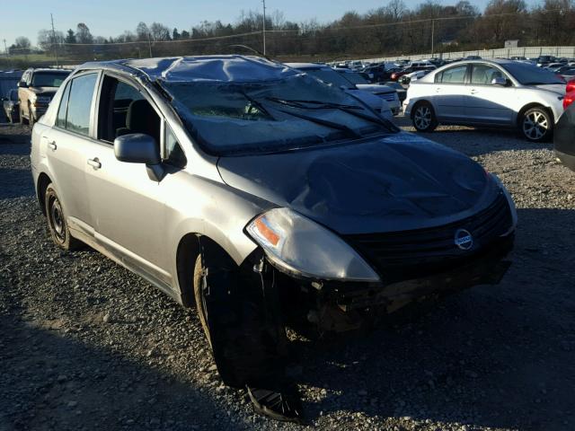 3N1BC1AP5BL448762 - 2011 NISSAN VERSA S GRAY photo 1