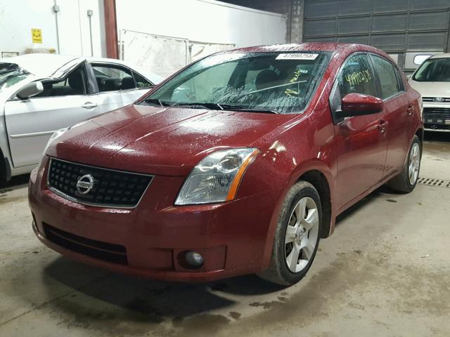 3N1AB61E28L643284 - 2008 NISSAN SENTRA 2.0 RED photo 2