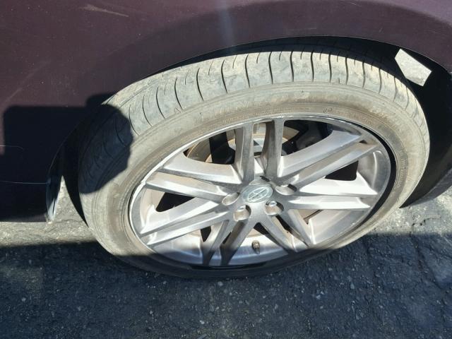 JTKJF5C78D3056547 - 2013 TOYOTA SCION TC 紫色 照片 9