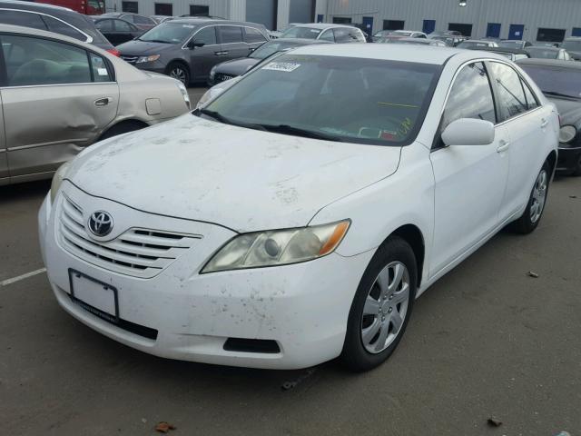 4T1BE46K87U660330 - 2007 TOYOTA CAMRY NEW WHITE photo 2