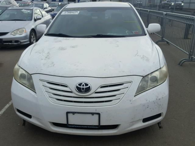 4T1BE46K87U660330 - 2007 TOYOTA CAMRY NEW WHITE photo 9