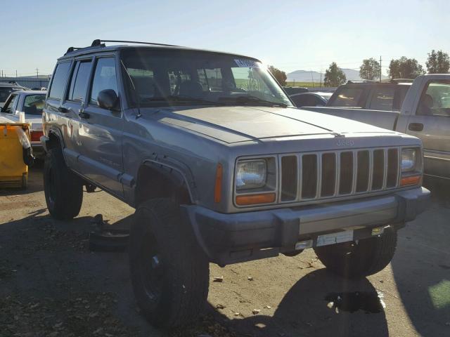 1J4FF48S5YL169215 - 2000 JEEP CHEROKEE S GRAY photo 1