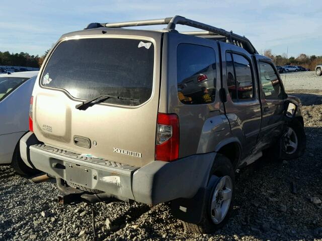 5N1ED28T34C675278 - 2004 NISSAN XTERRA XE BROWN photo 4