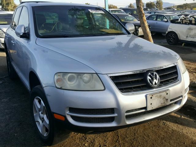 WVGBC67L54D015610 - 2004 VOLKSWAGEN TOUAREG 3. SILVER photo 1