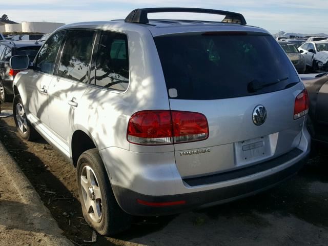 WVGBC67L54D015610 - 2004 VOLKSWAGEN TOUAREG 3. SILVER photo 3