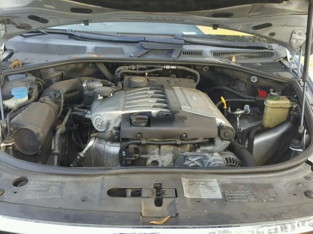 WVGBC67L54D015610 - 2004 VOLKSWAGEN TOUAREG 3. SILVER photo 7