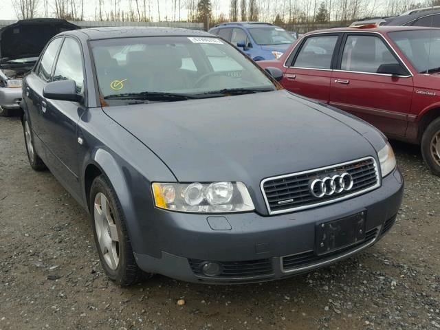 WAULC68E52A227640 - 2002 AUDI A4 1.8T QU GRAY photo 1