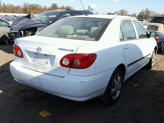 2T1BR32E36C583462 - 2006 TOYOTA COROLLA CE WHITE photo 4