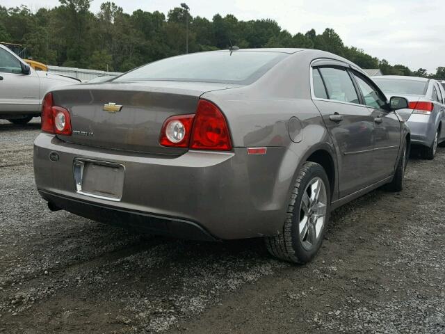 1G1ZC5EB5AF296792 - 2010 CHEVROLET MALIBU 1LT TAN photo 4