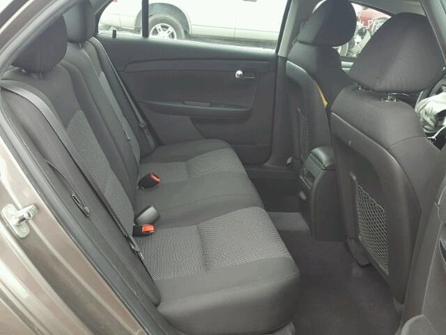 1G1ZC5EB5AF296792 - 2010 CHEVROLET MALIBU 1LT TAN photo 6