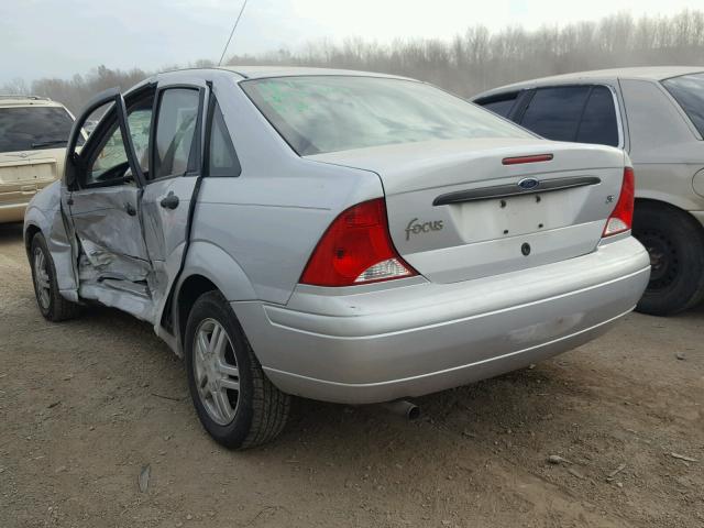 1FAFP34P41W344286 - 2001 FORD FOCUS SE SILVER photo 3