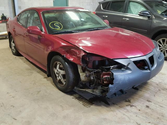 2G2WS522641145168 - 2004 PONTIAC GRAND PRIX MAROON photo 1