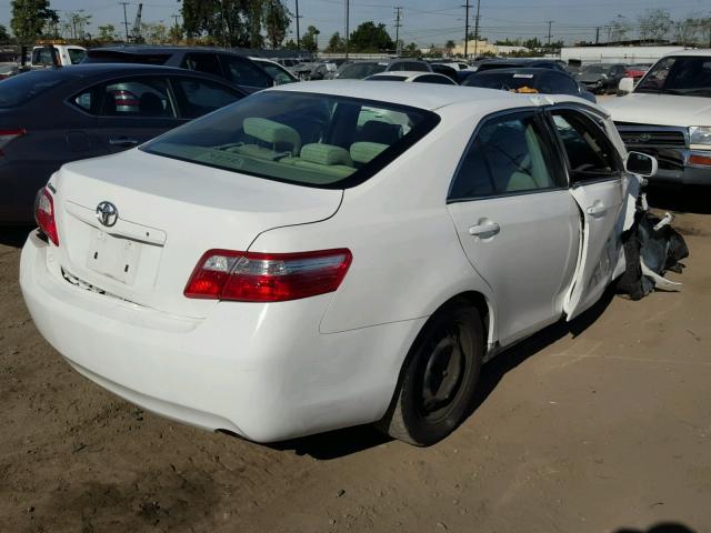 4T4BE46K09R137151 - 2009 TOYOTA CAMRY BASE WHITE photo 4