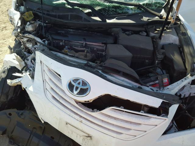 4T4BE46K09R137151 - 2009 TOYOTA CAMRY BASE WHITE photo 7