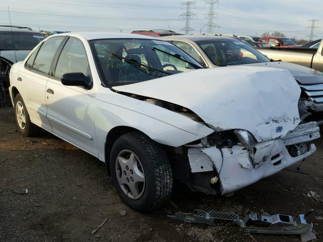 1G1JC524827104716 - 2002 CHEVROLET CAVALIER B WHITE photo 1