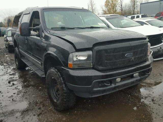 1FMSU43P44EA89332 - 2004 FORD EXCURSION BLACK photo 1