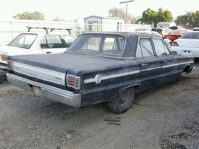 RH41E65156164 - 1966 PLYMOUTH VOYAGER BLACK photo 4