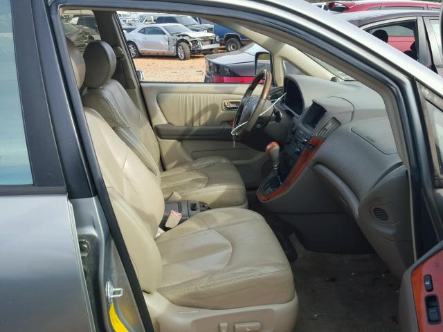 JTJGF10U730159394 - 2003 LEXUS RX 300 GRAY photo 5