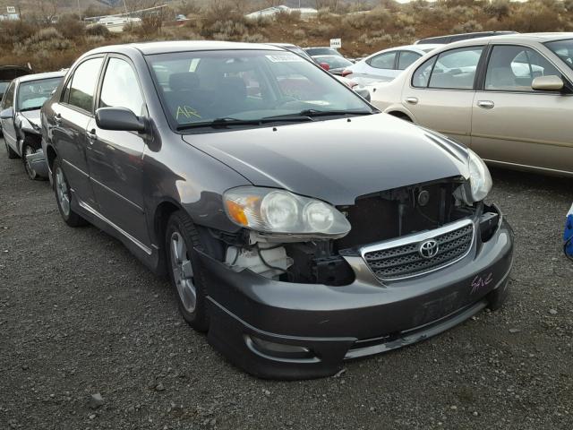 1NXBR32E78Z986796 - 2008 TOYOTA COROLLA CE GRAY photo 1