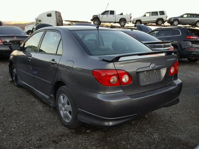 1NXBR32E78Z986796 - 2008 TOYOTA COROLLA CE GRAY photo 3